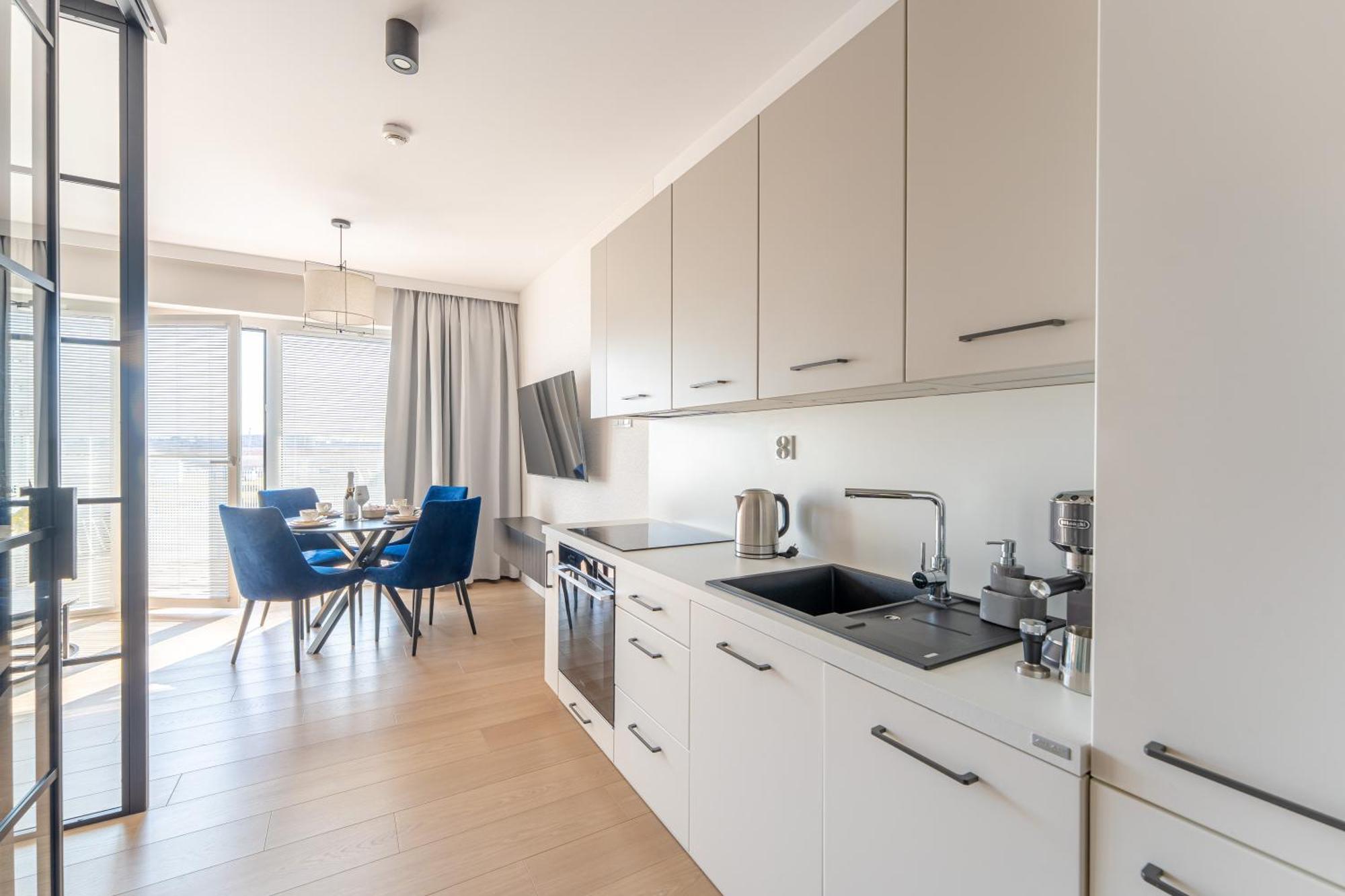 Apartamenty Lighthouse - Polanki Aqua - Blue โควอบเซก ภายนอก รูปภาพ